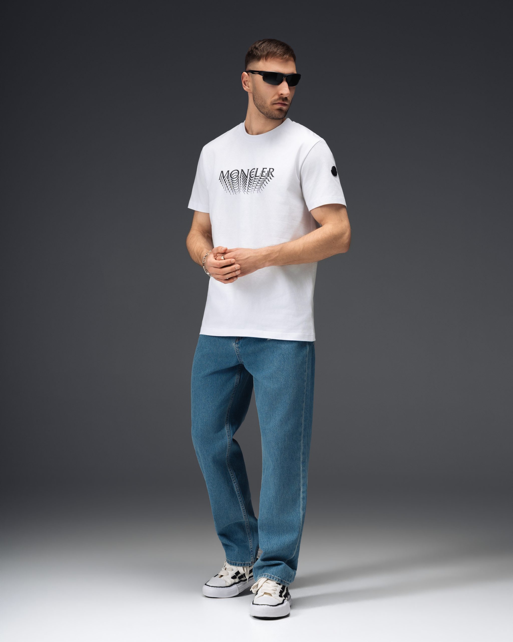 Moncler Mirage Logo White T-Shirt