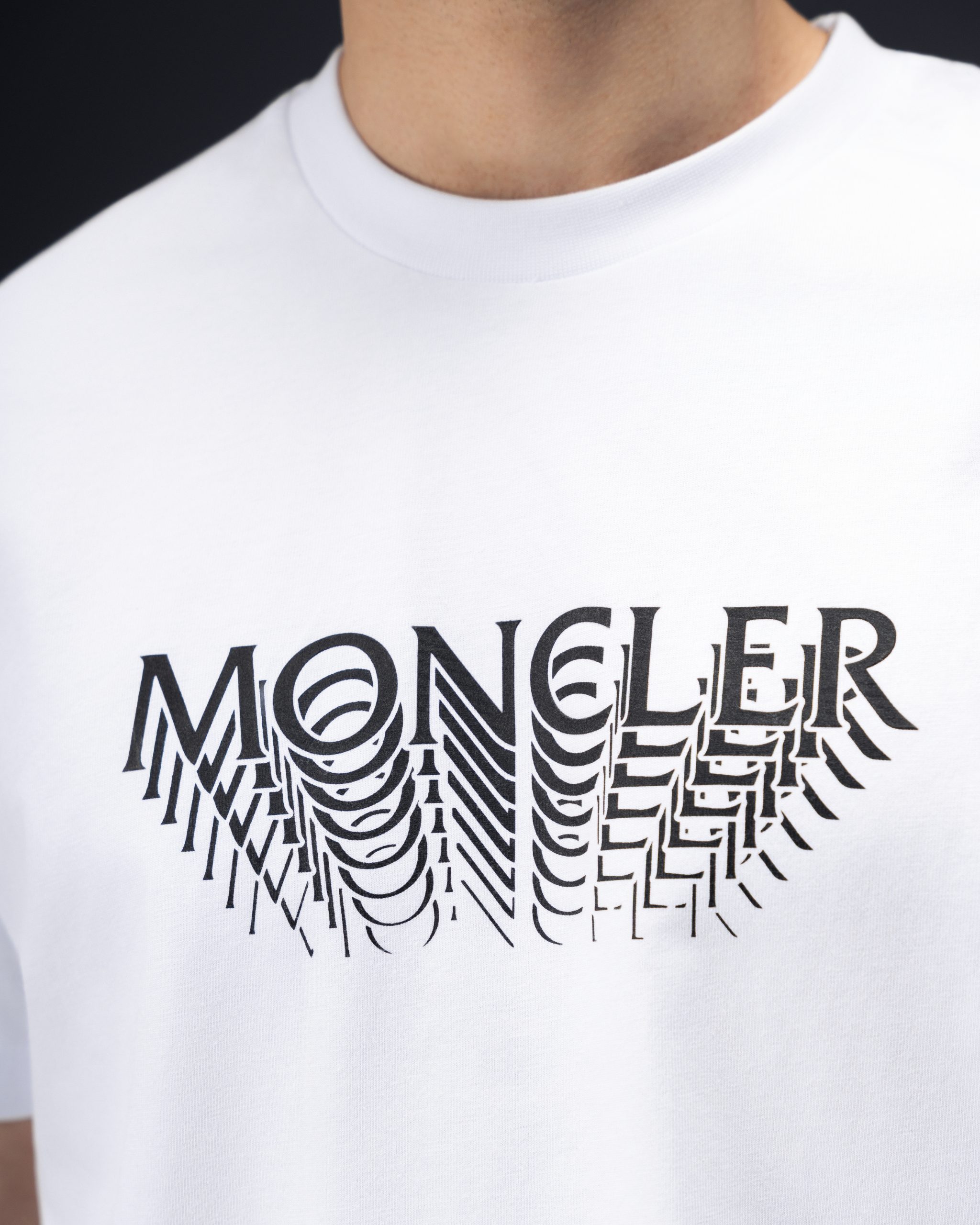 Moncler Mirage Logo White T-Shirt