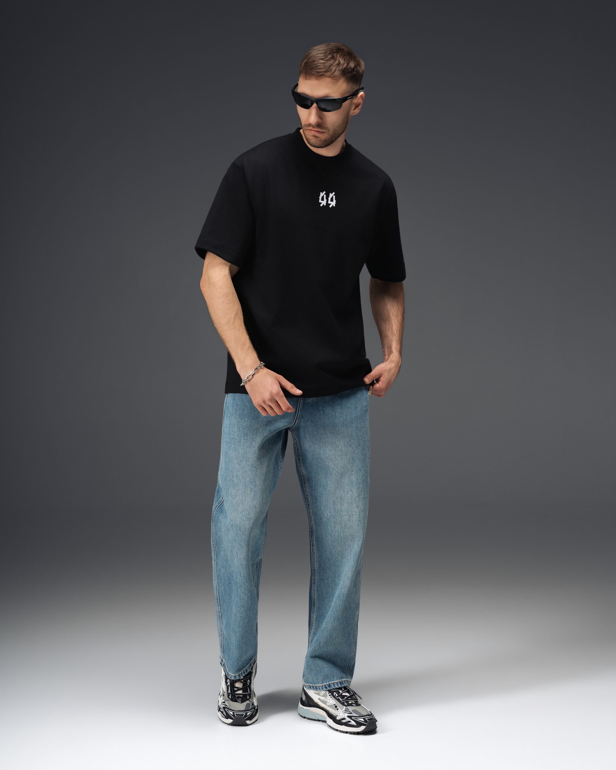 44 Label Group Berlin Graphic Black T-Shirt