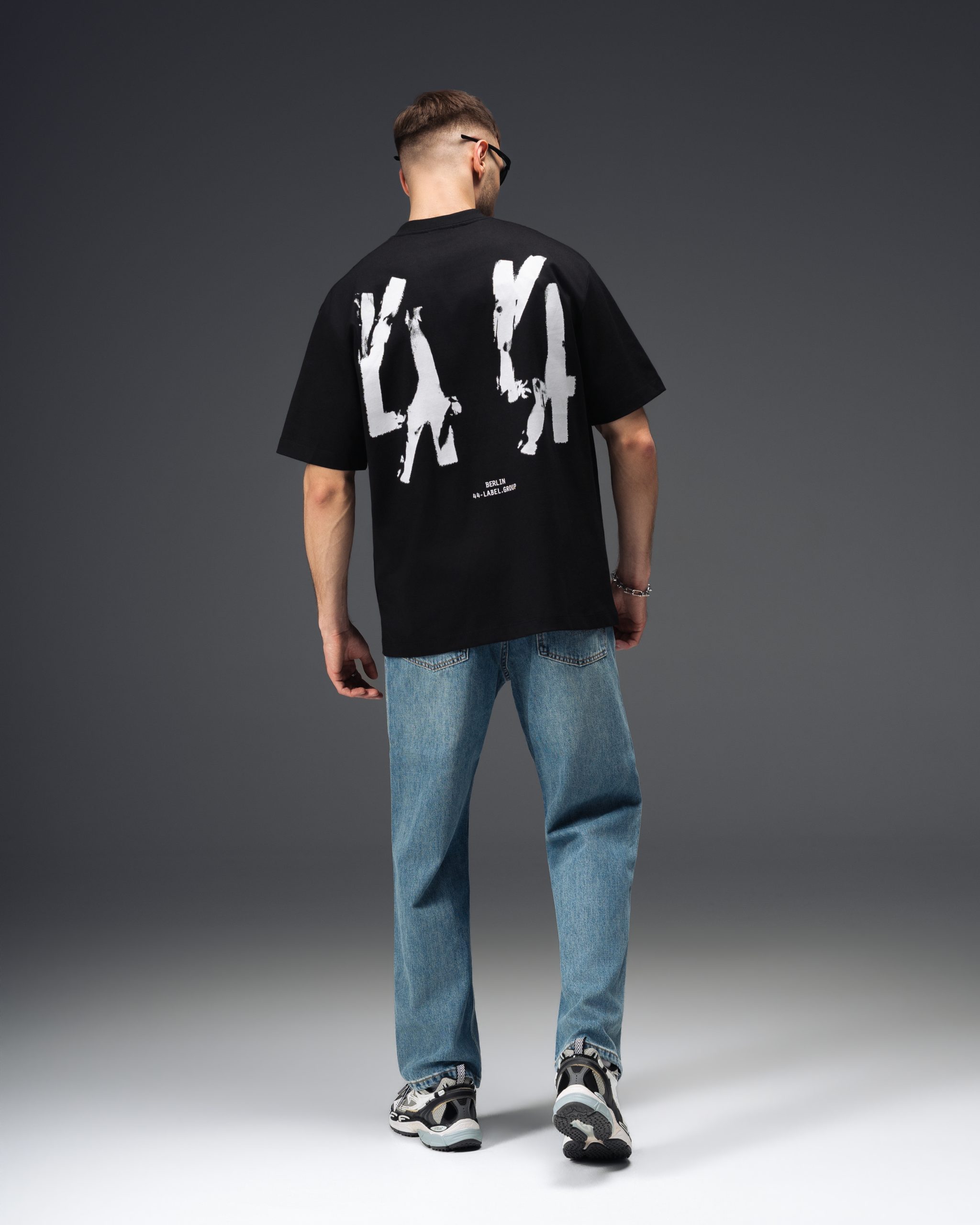 44 Label Group Berlin Graphic Black T-Shirt