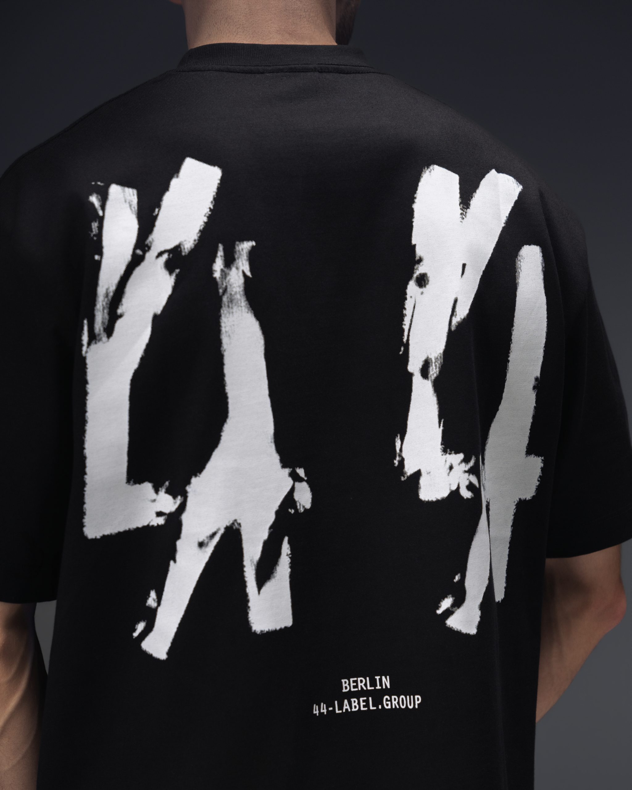 44 Label Group Berlin Graphic Black T-Shirt