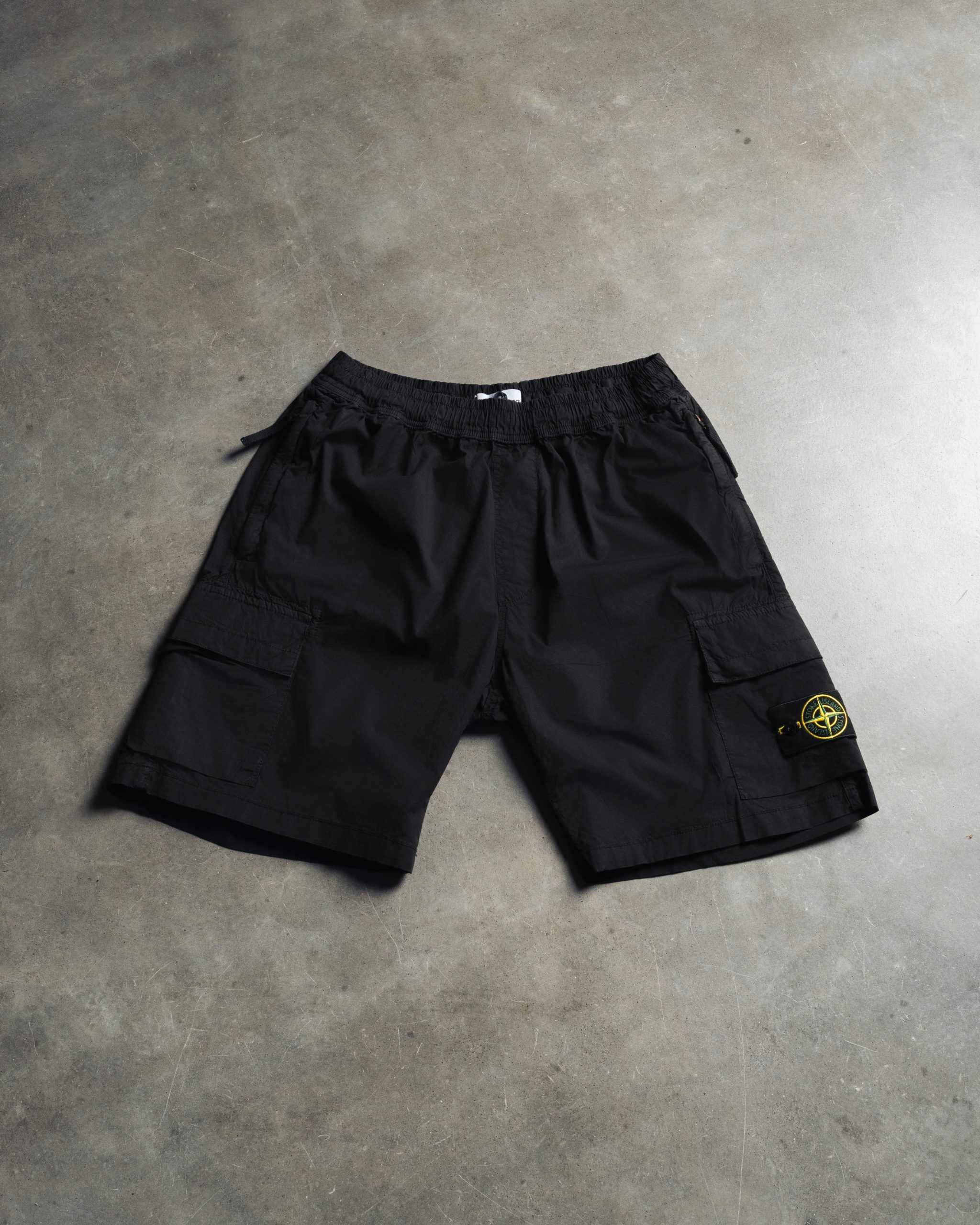 Stone Island Compass Patch Cargo Shorts