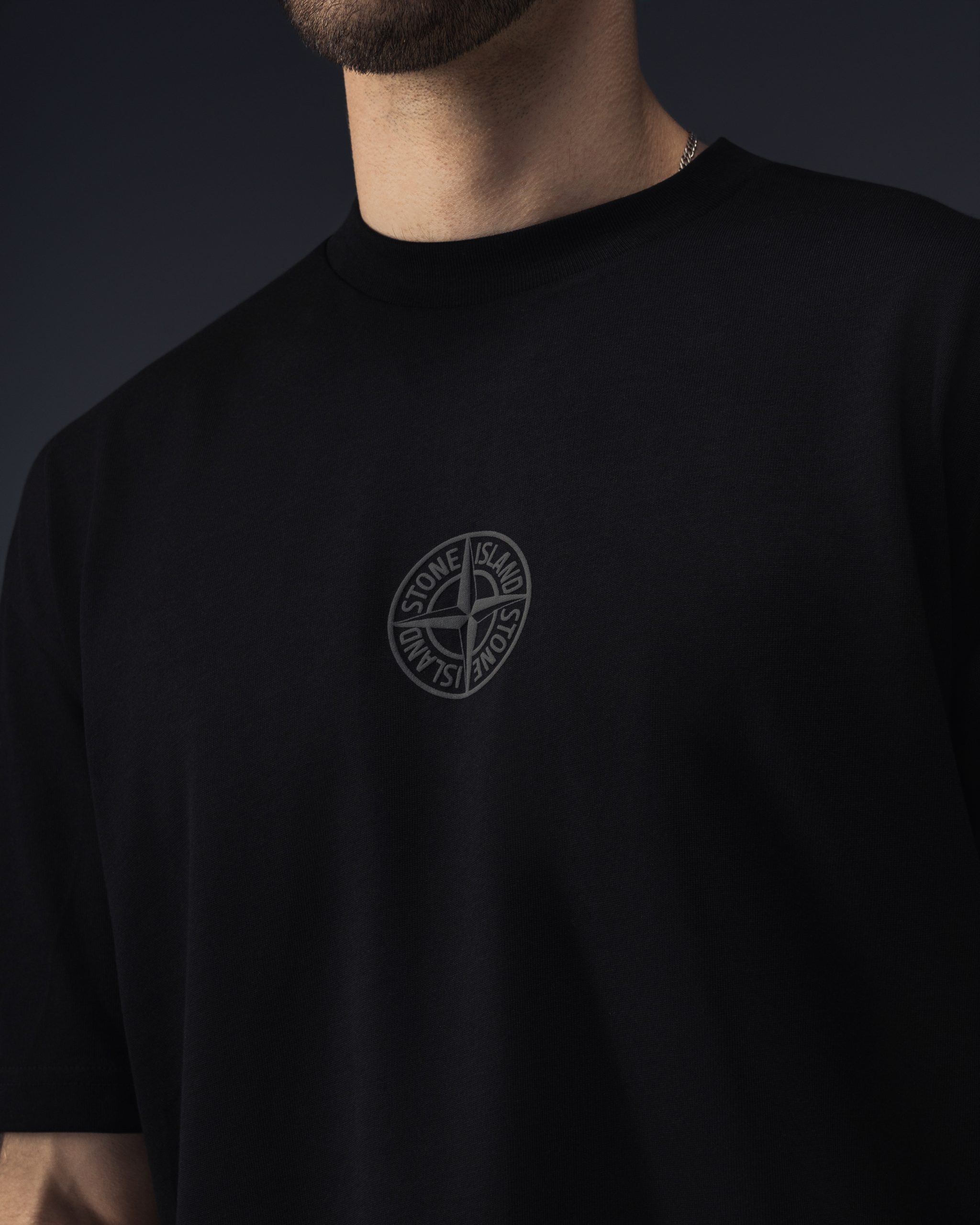 Stone Island Shadow Camo Black T-Shirt