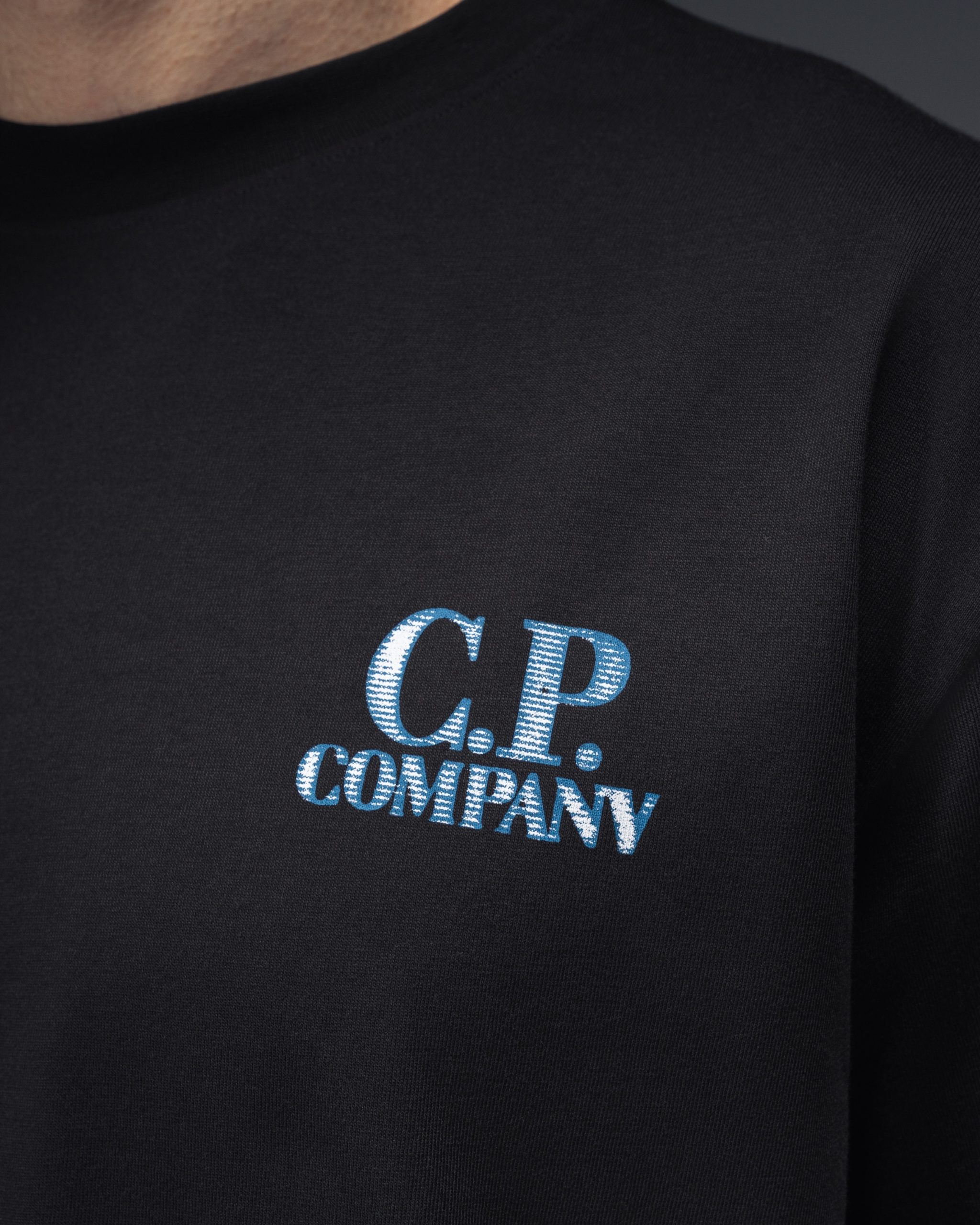 C.P Company Archive Graphic Black T-Shirt