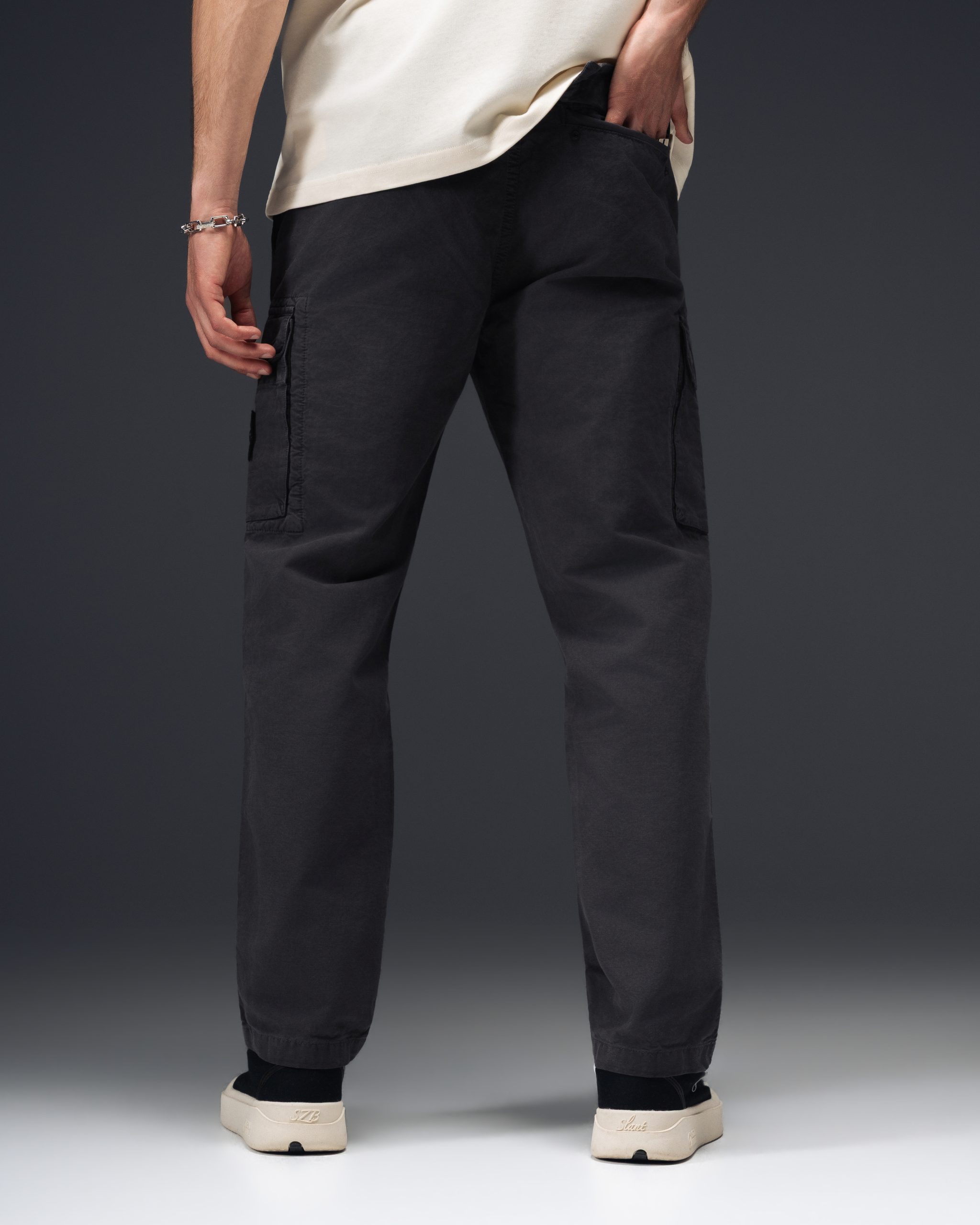 Stone Island Graphite Cargo Pants