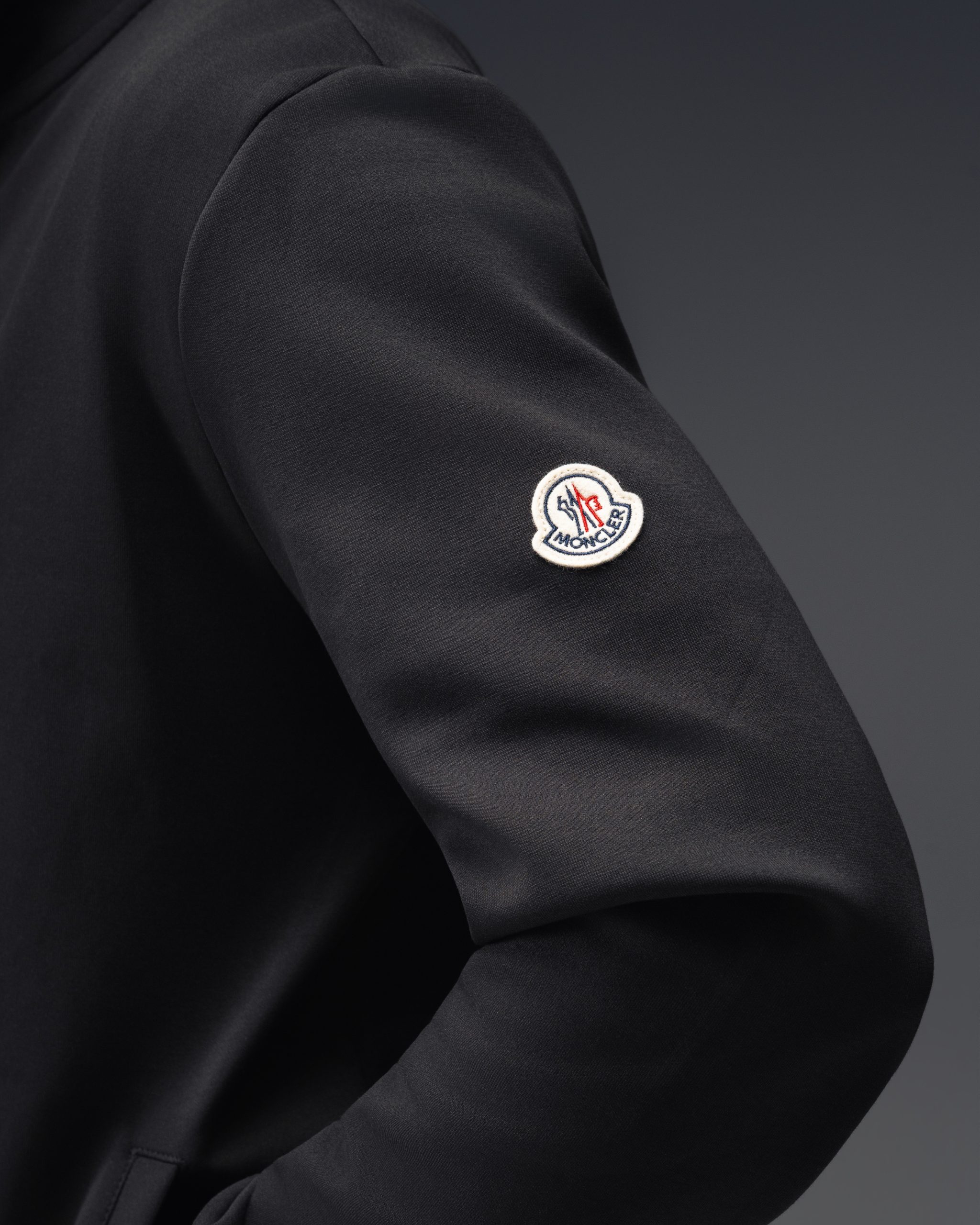 Moncler Tricolor Zip Black Tracksuit