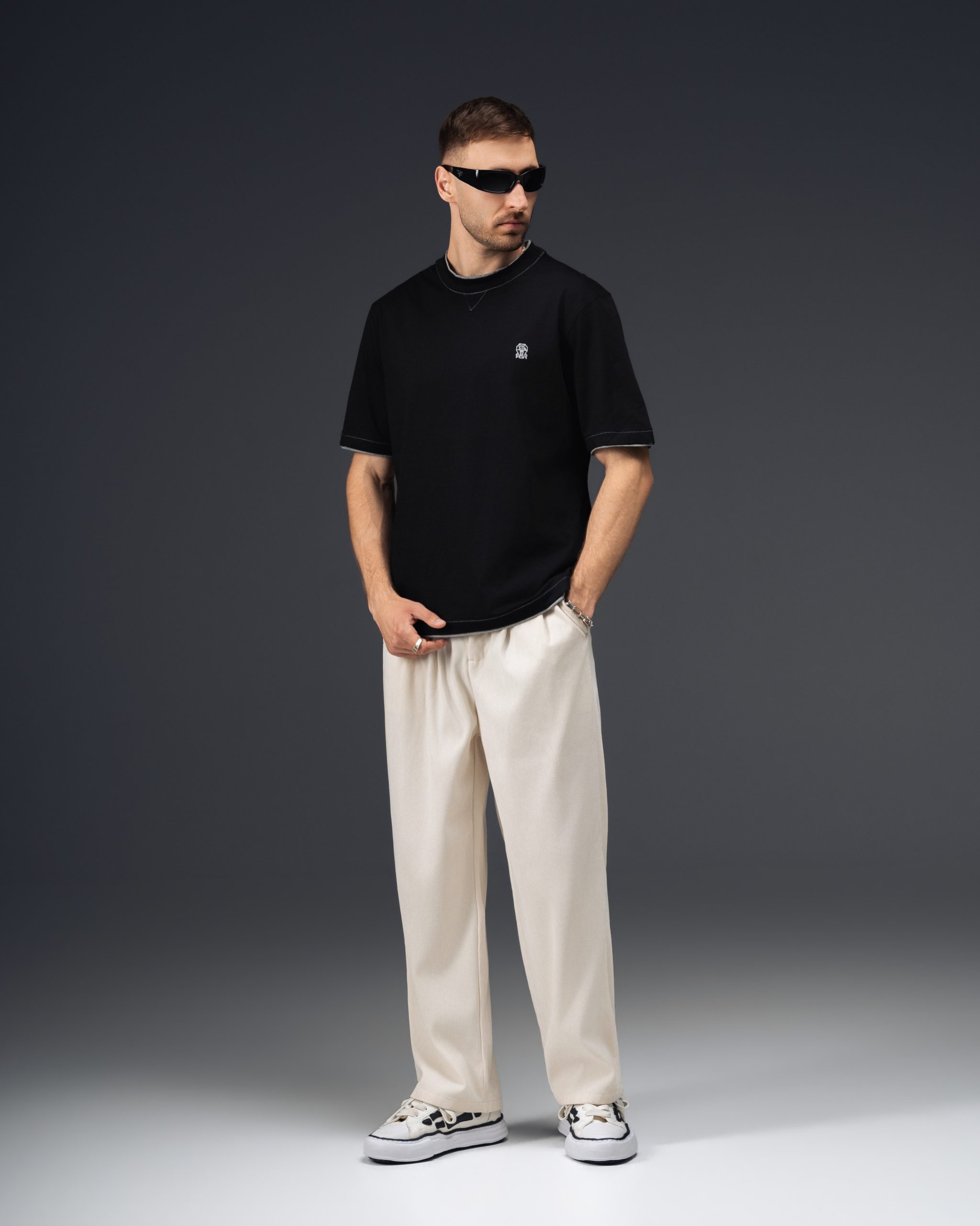 Brunello Cucinelli Classic Black T-Shirt