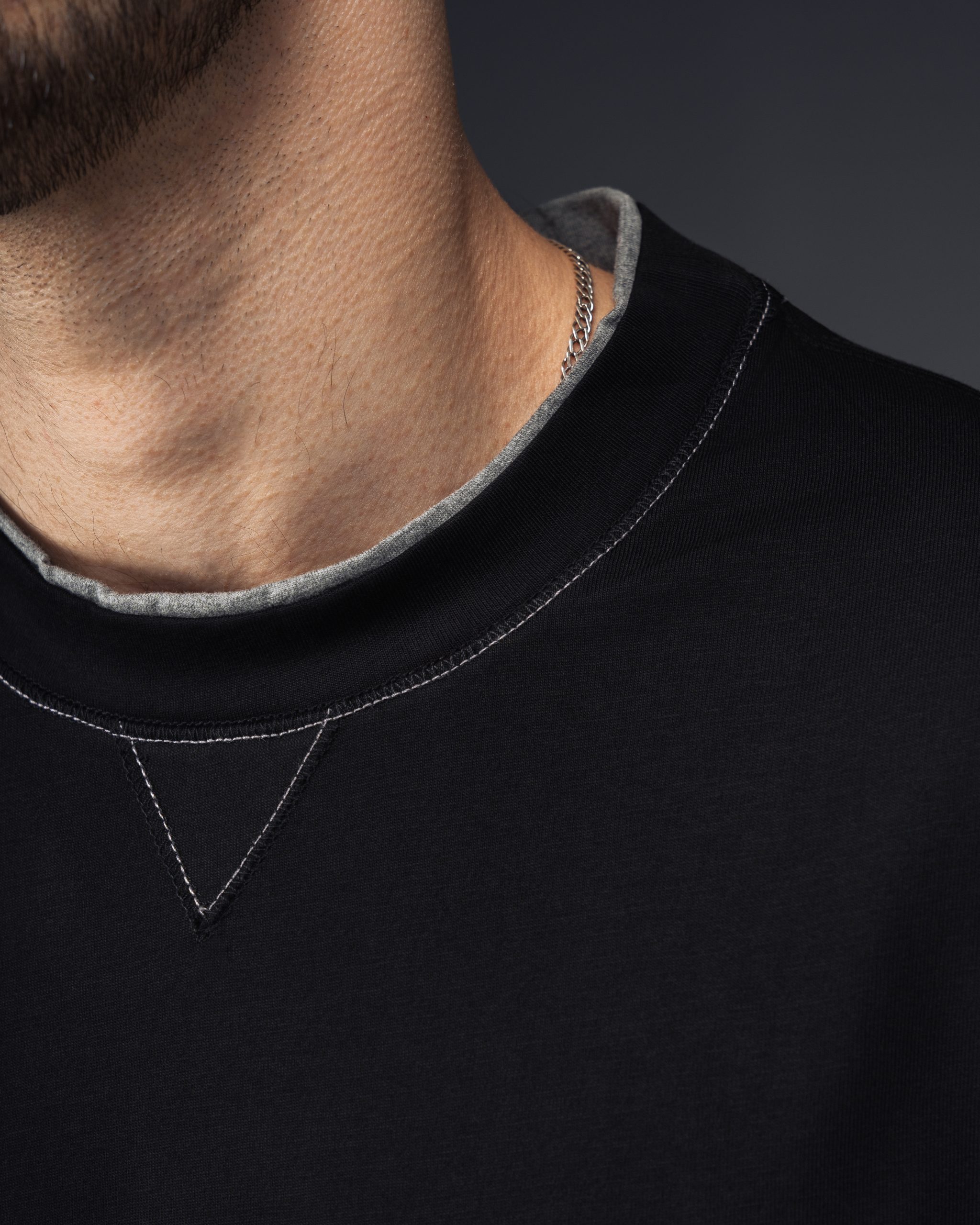 Brunello Cucinelli Classic Black T-Shirt