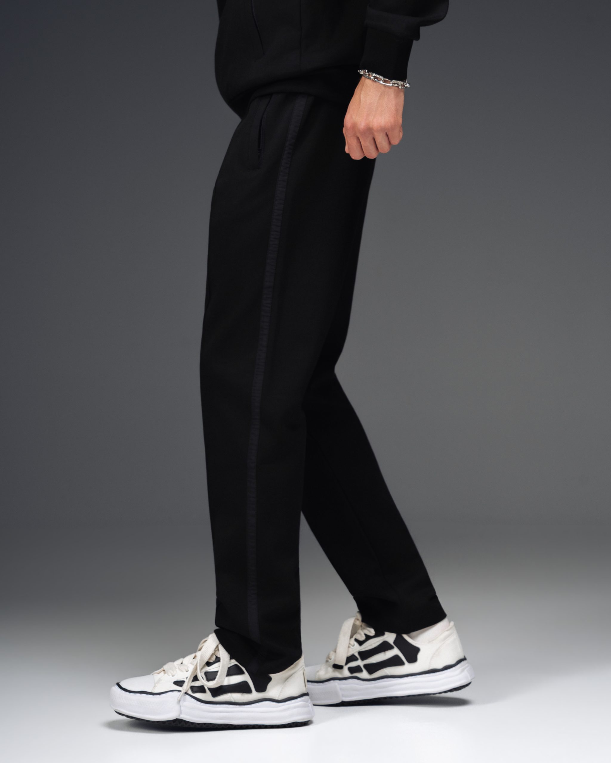 Prada Triangle Logo Black Tracksuit