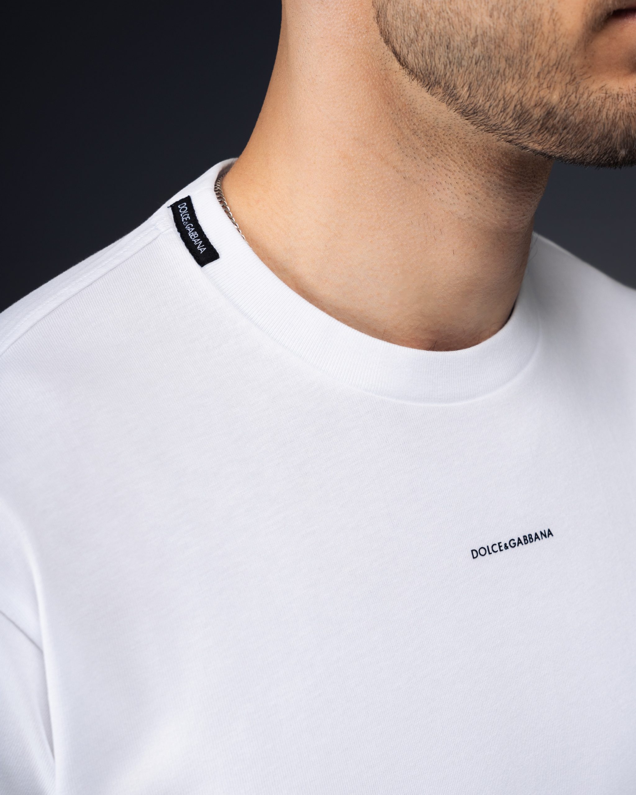 Dolce & Gabbana Mini Logo White T-Shirt