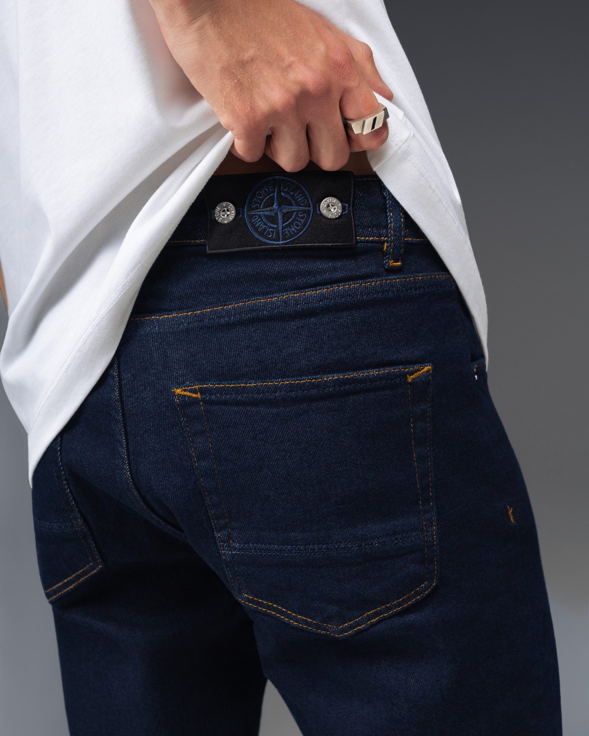 Stone Island Classic Dark Blue Denim