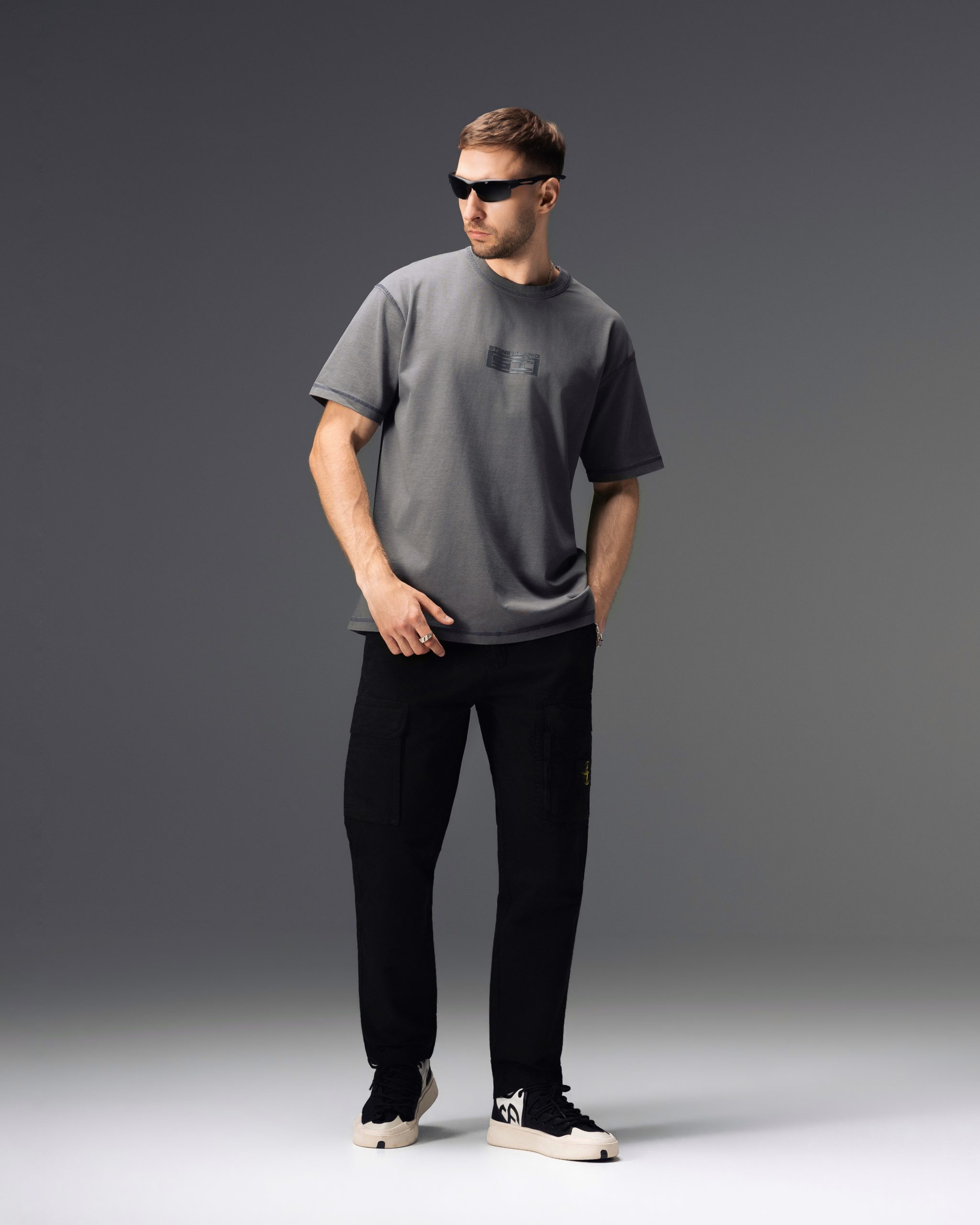 Stone Island Graphic Washed T-Shirt