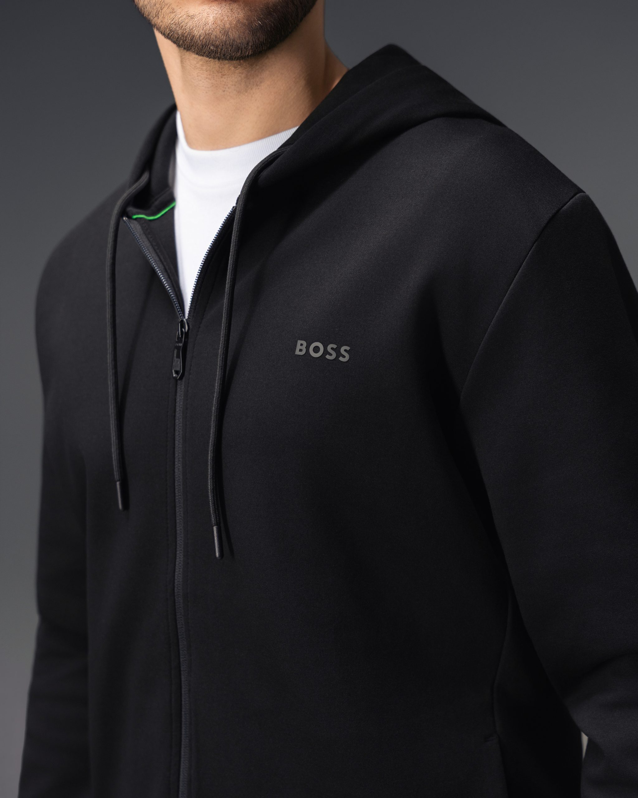 Boss Logo Black Tracksuit