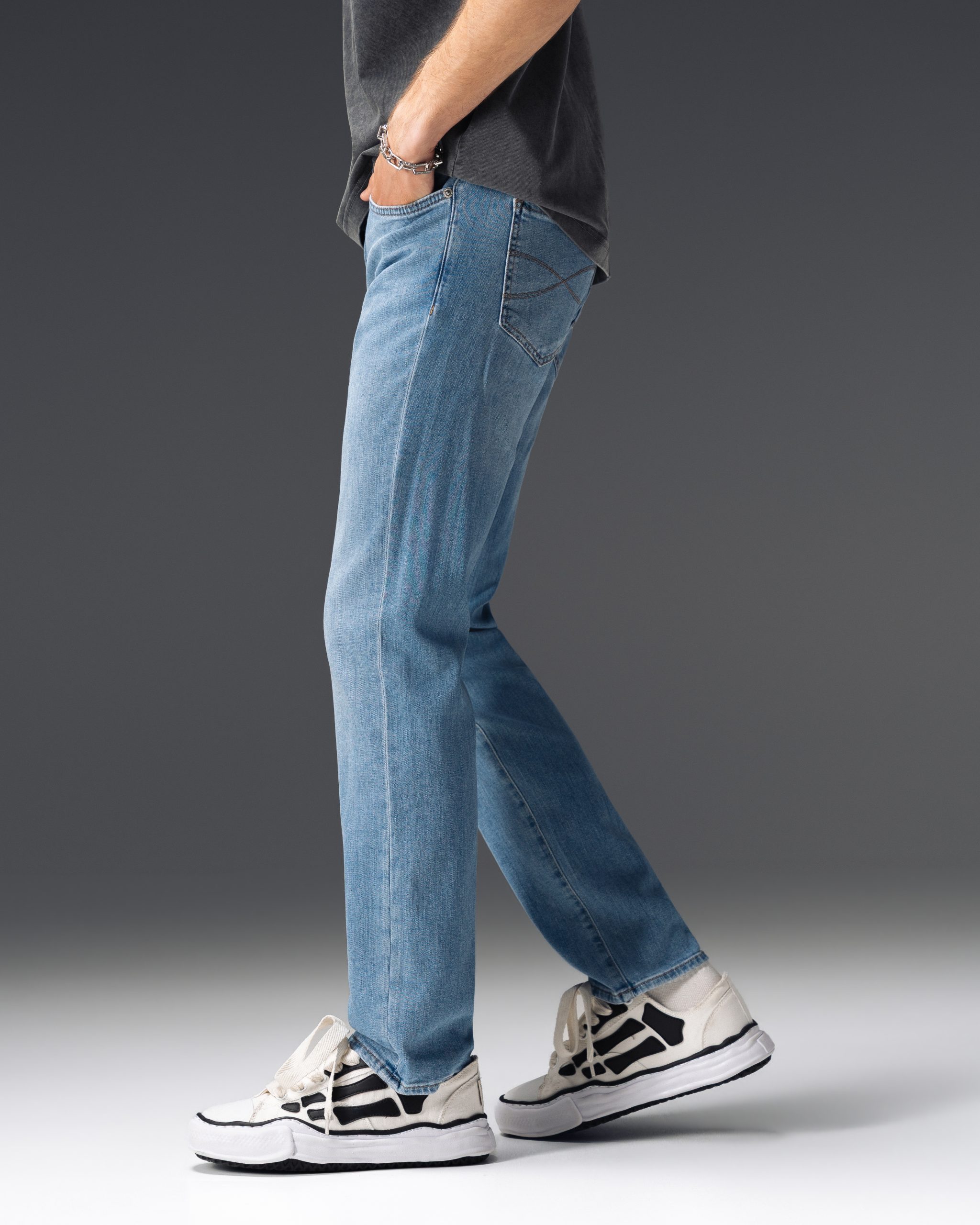 Brunello Cucinelli Light Blue Denim Jeans