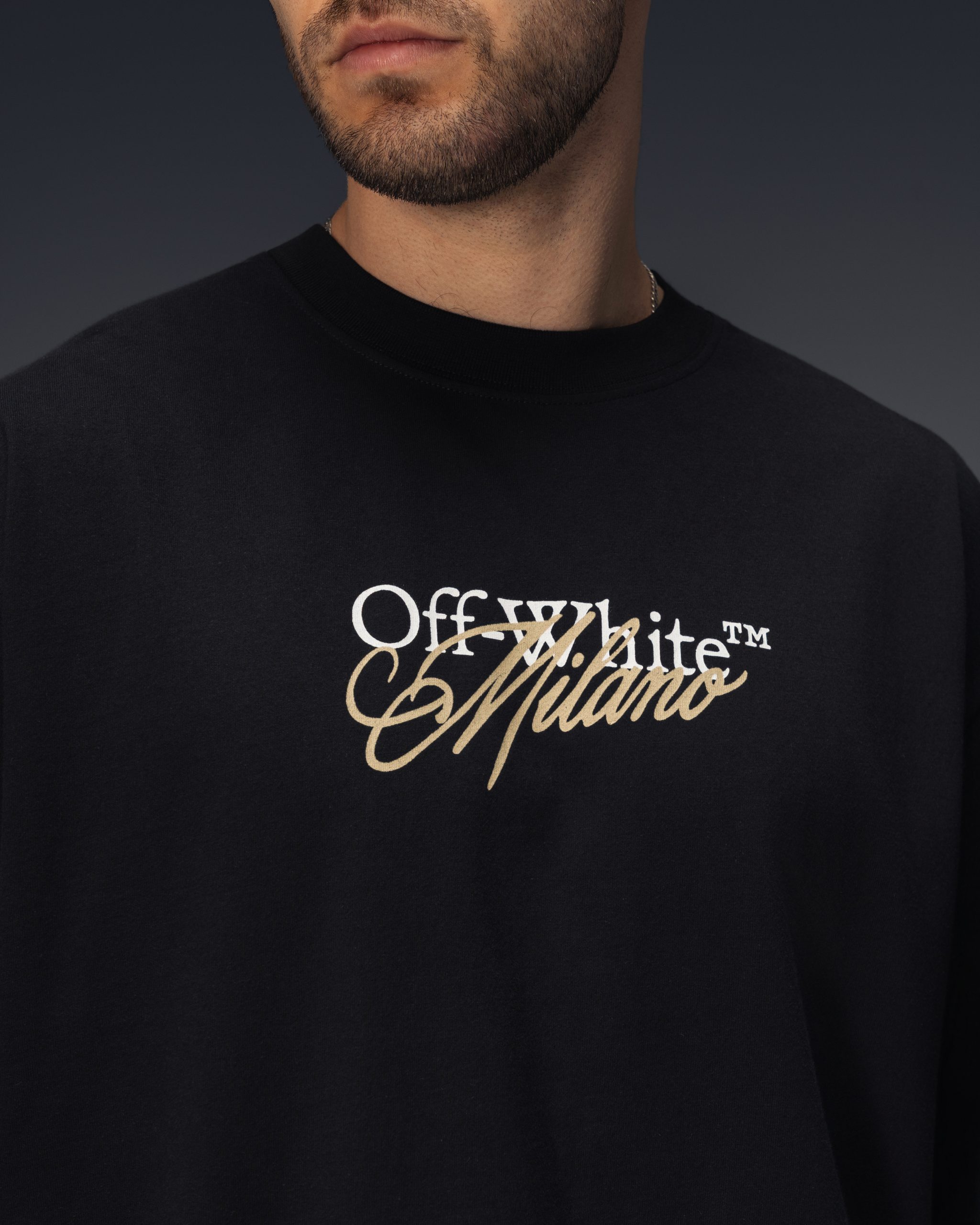 Off-White Architecture Graphic Black T-Shirt