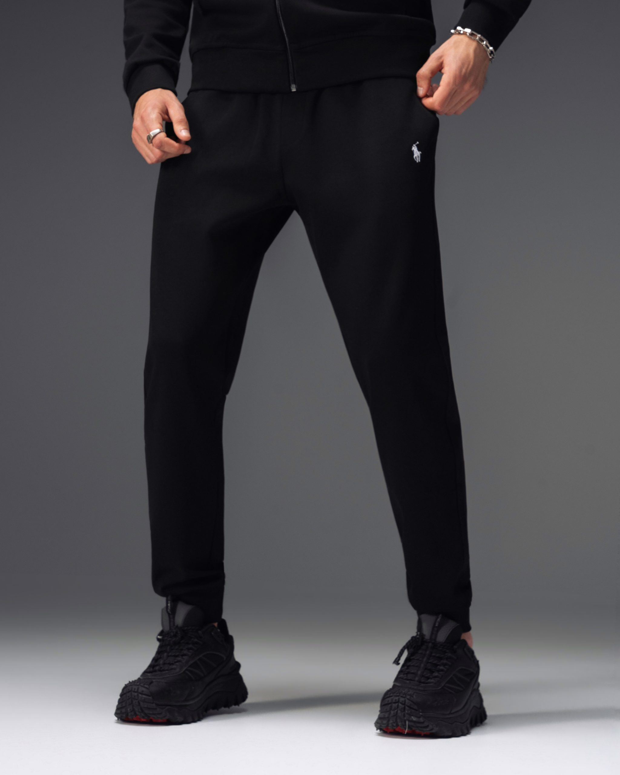 Polo Ralph Lauren Logo Black Tracksuit
