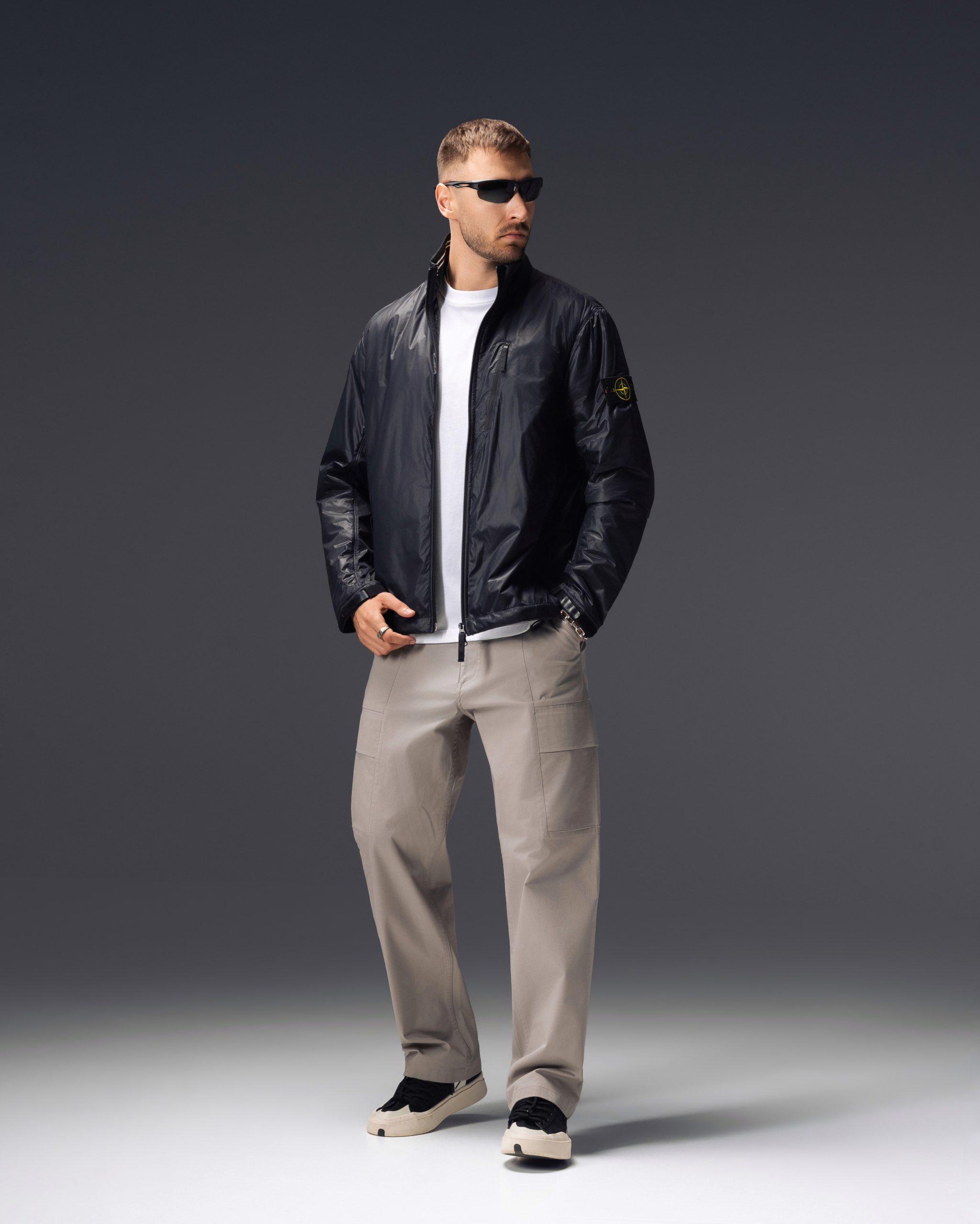 Stone Island Black Technical Jacket