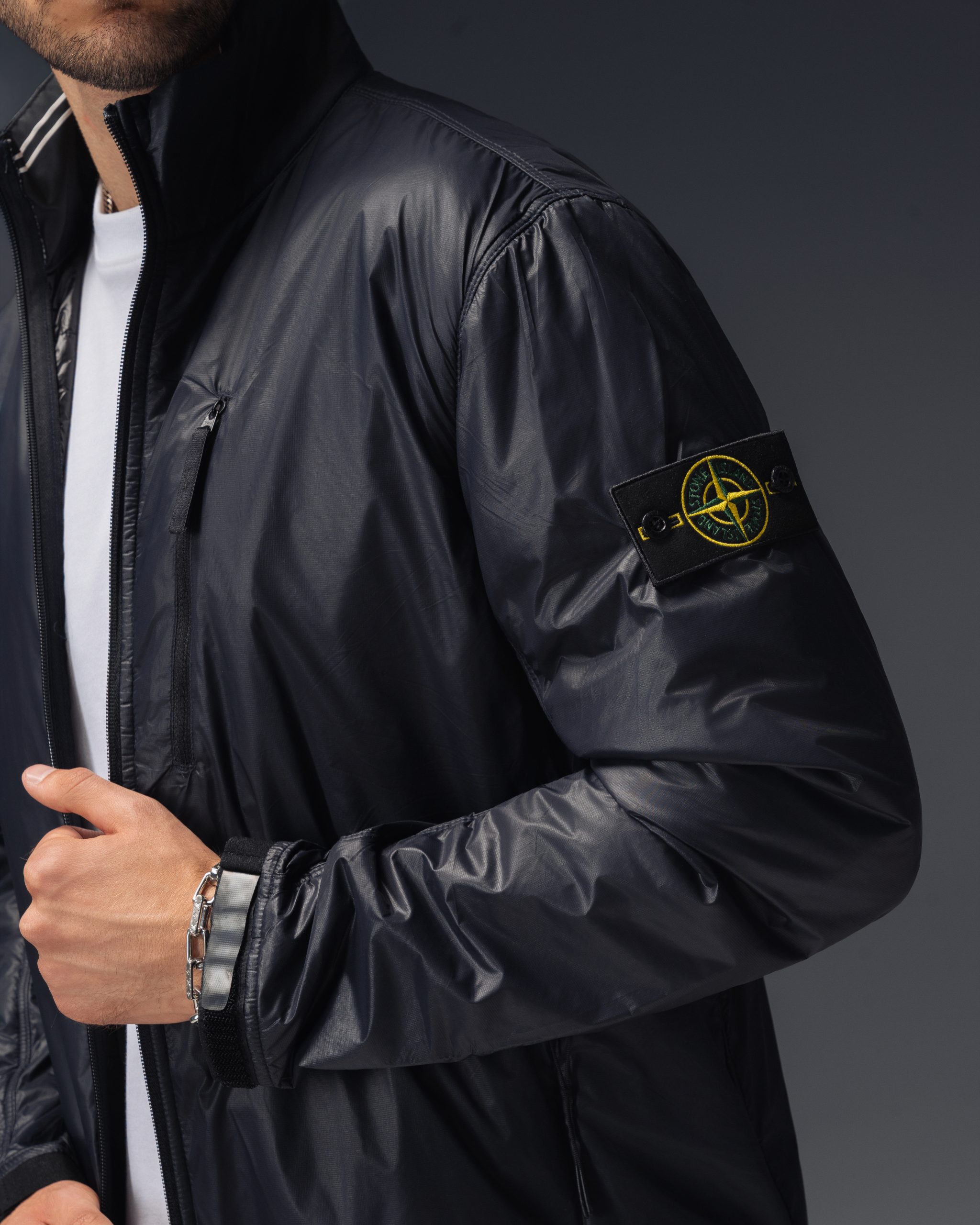 Stone Island Black Technical Jacket
