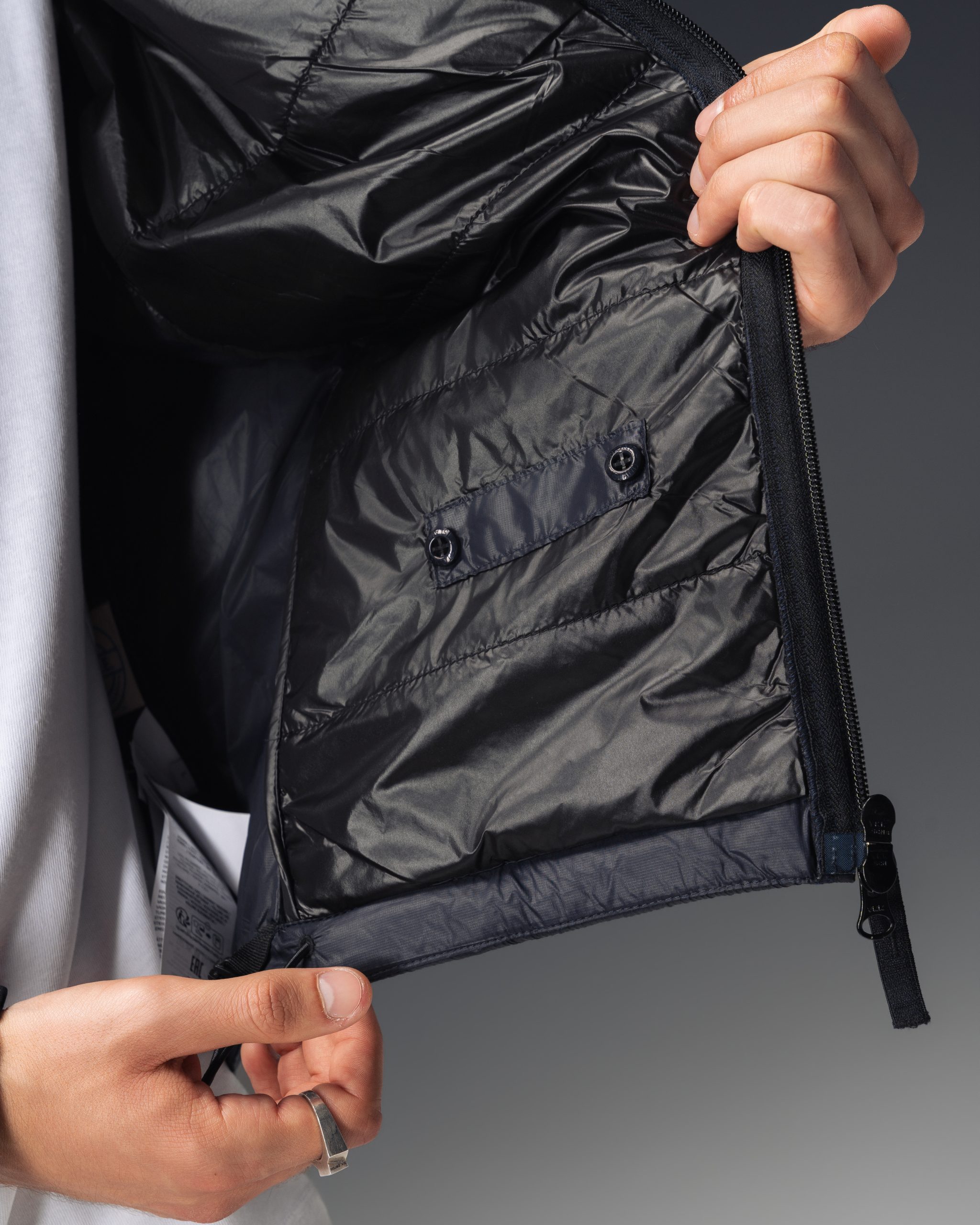 Stone Island Black Technical Jacket