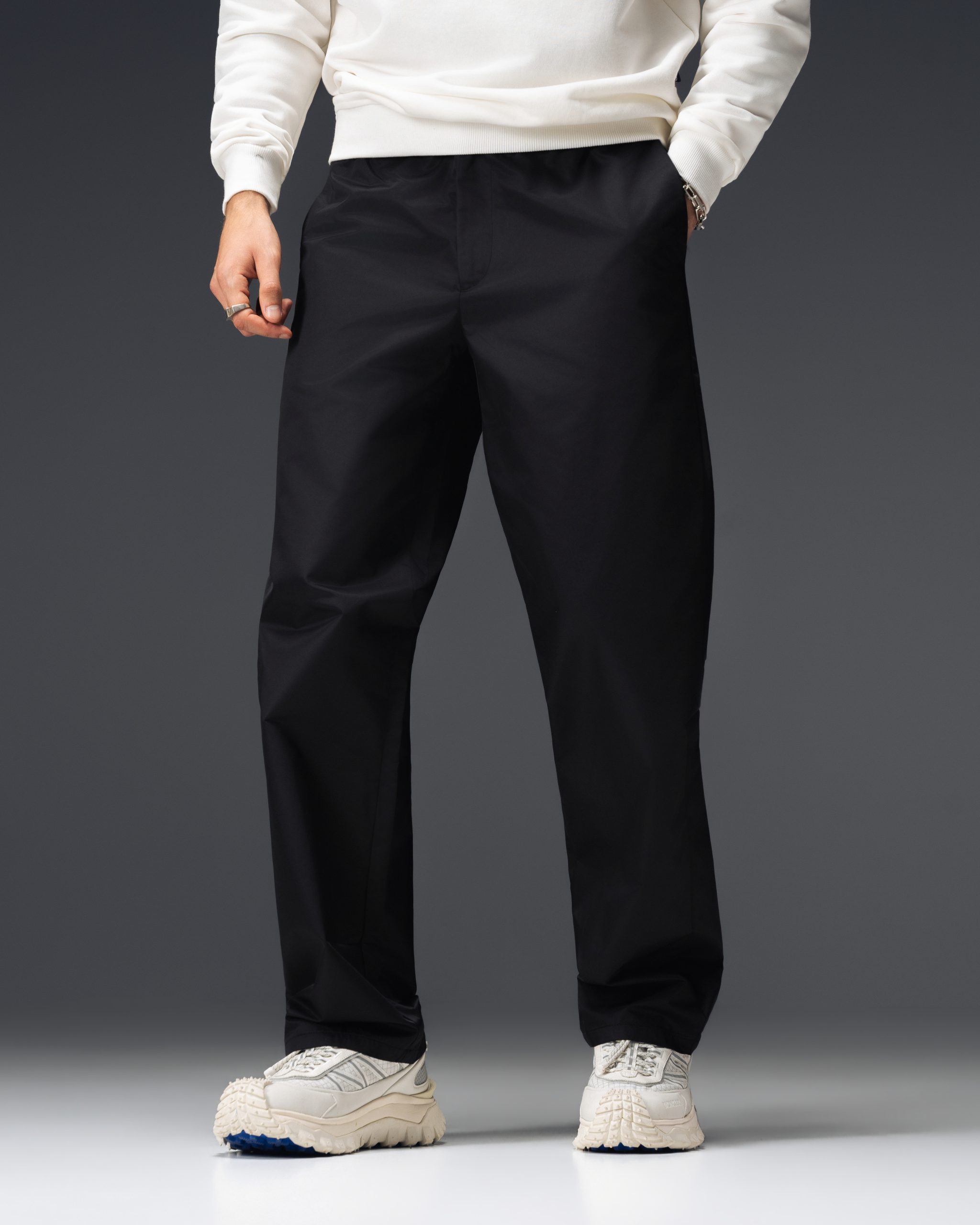 Prada Re-Nylon Black Pants