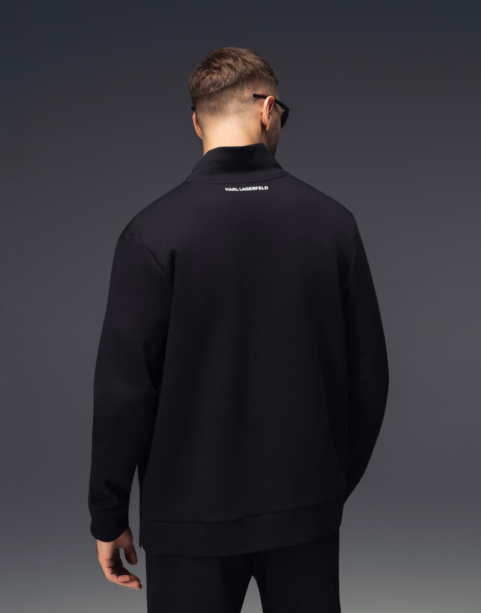 Karl Lagerfeld Logo Black Tracksuit