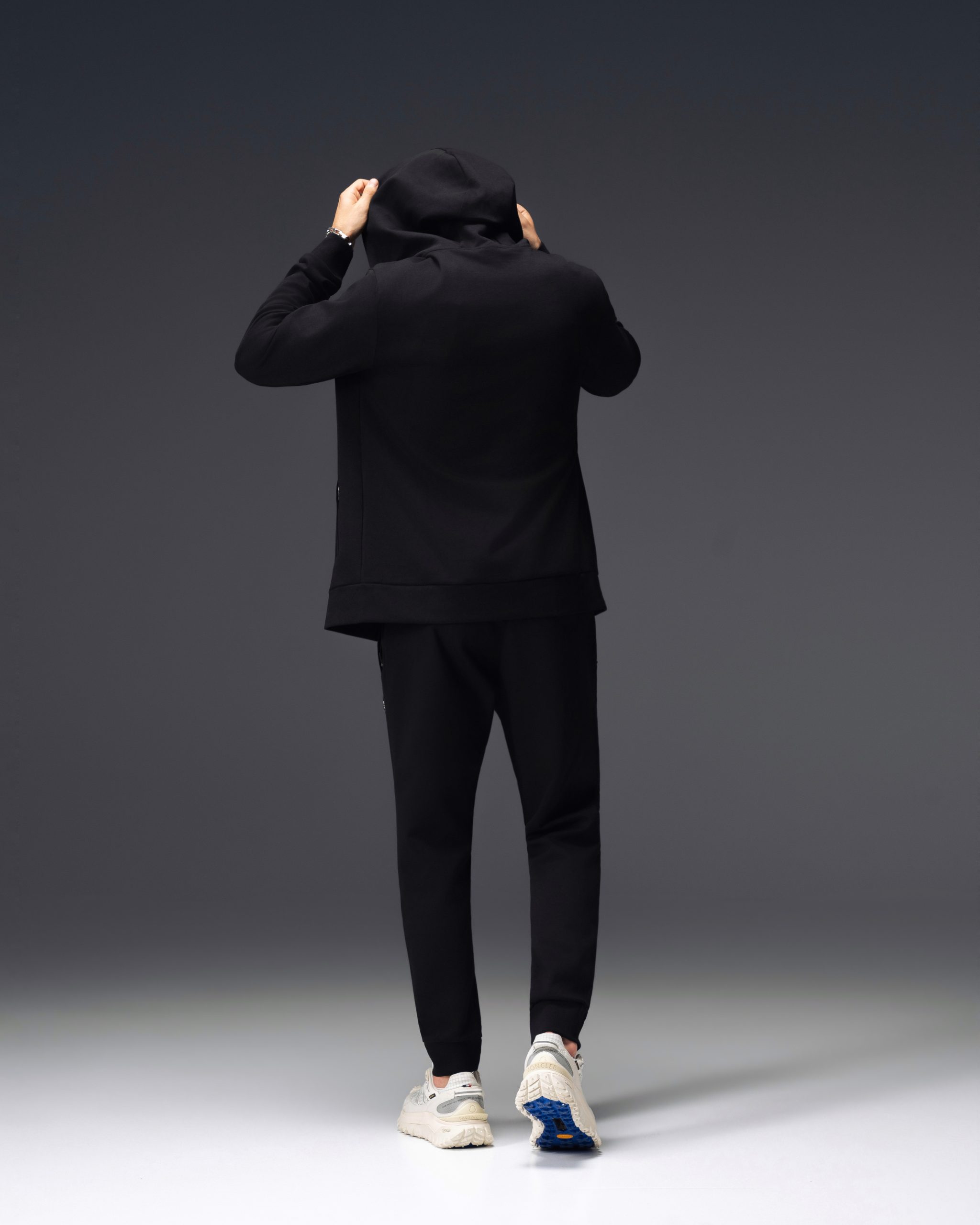 Boss Monogram Logo Black Tracksuit