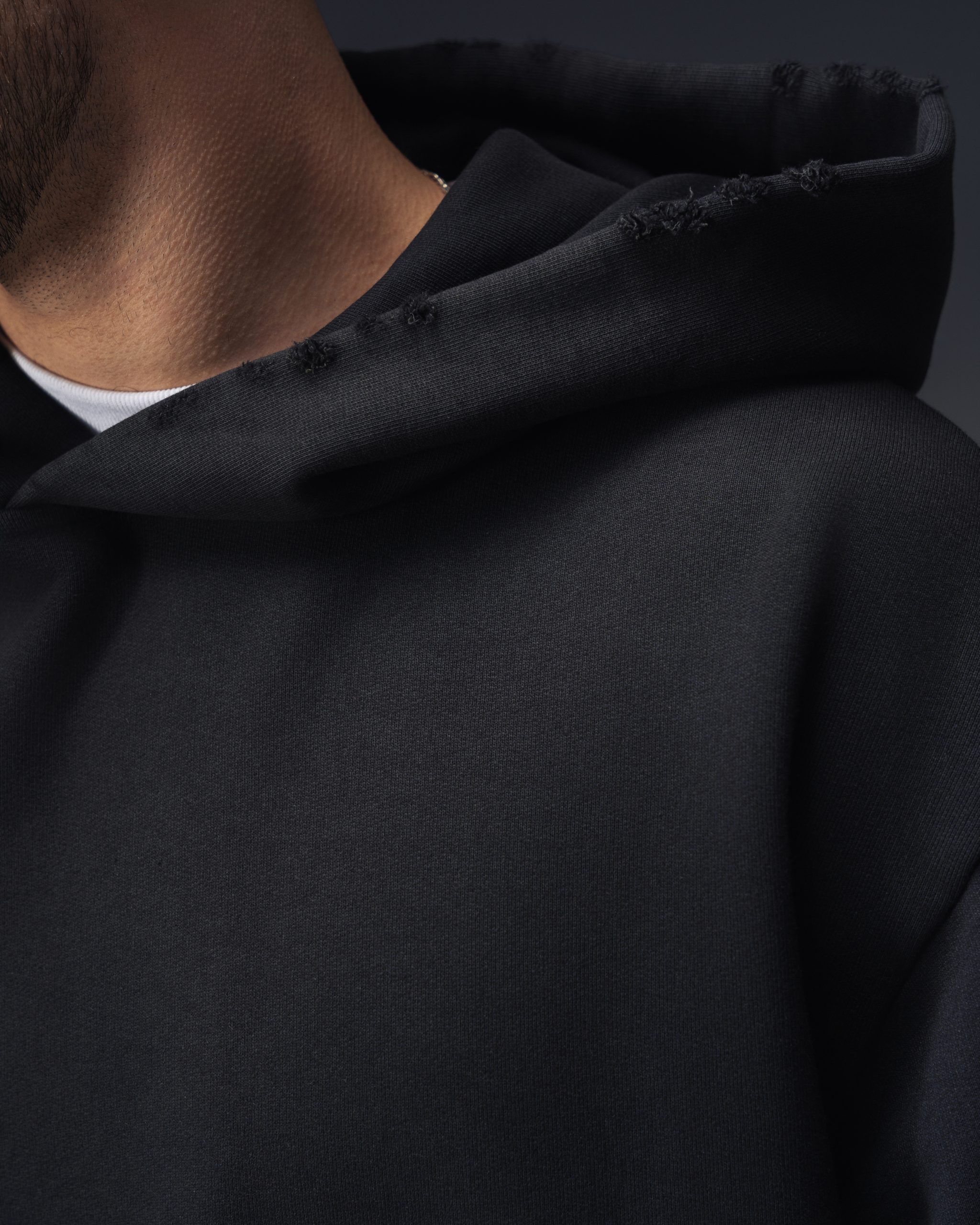 Acne Studios Stockholm 1996 Oversized Black Hoodie