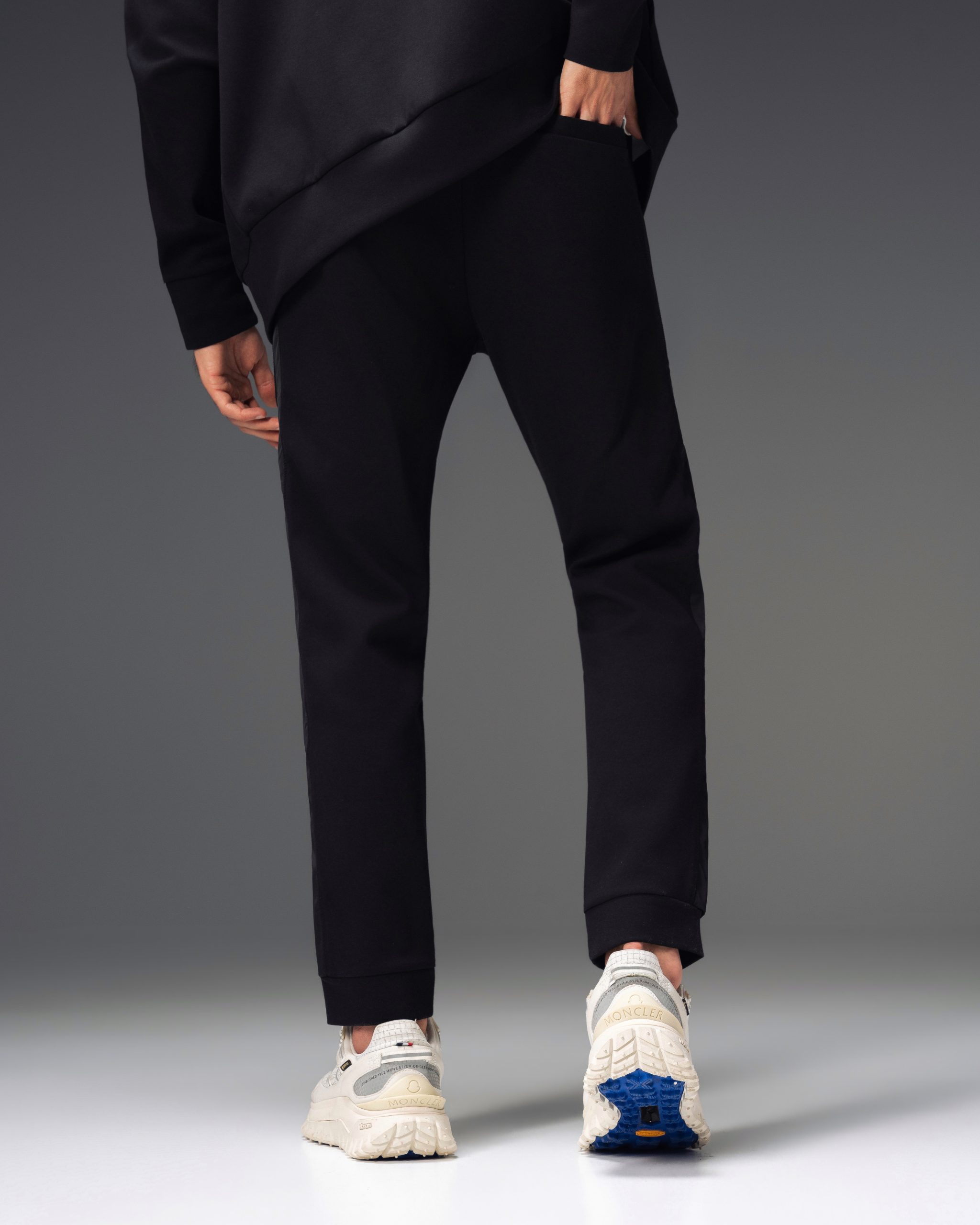 Moncler Total Black Tracksuit