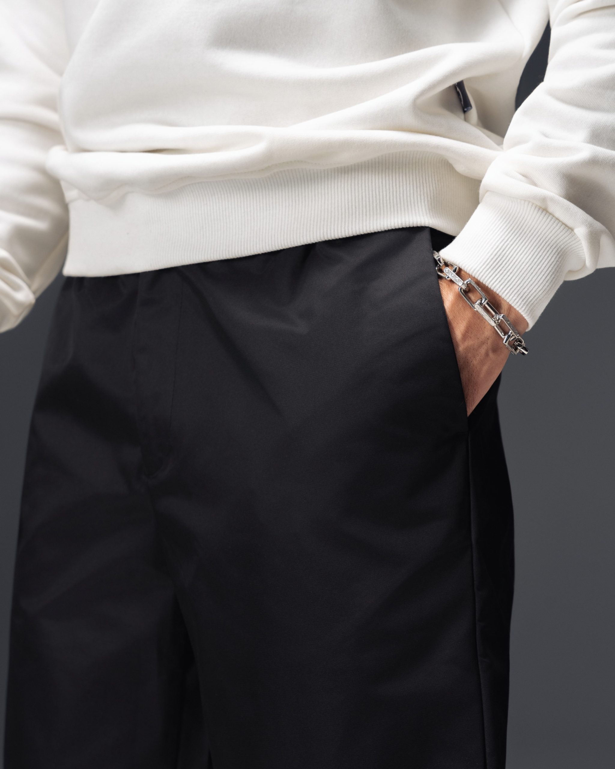 Prada Re-Nylon Black Pants