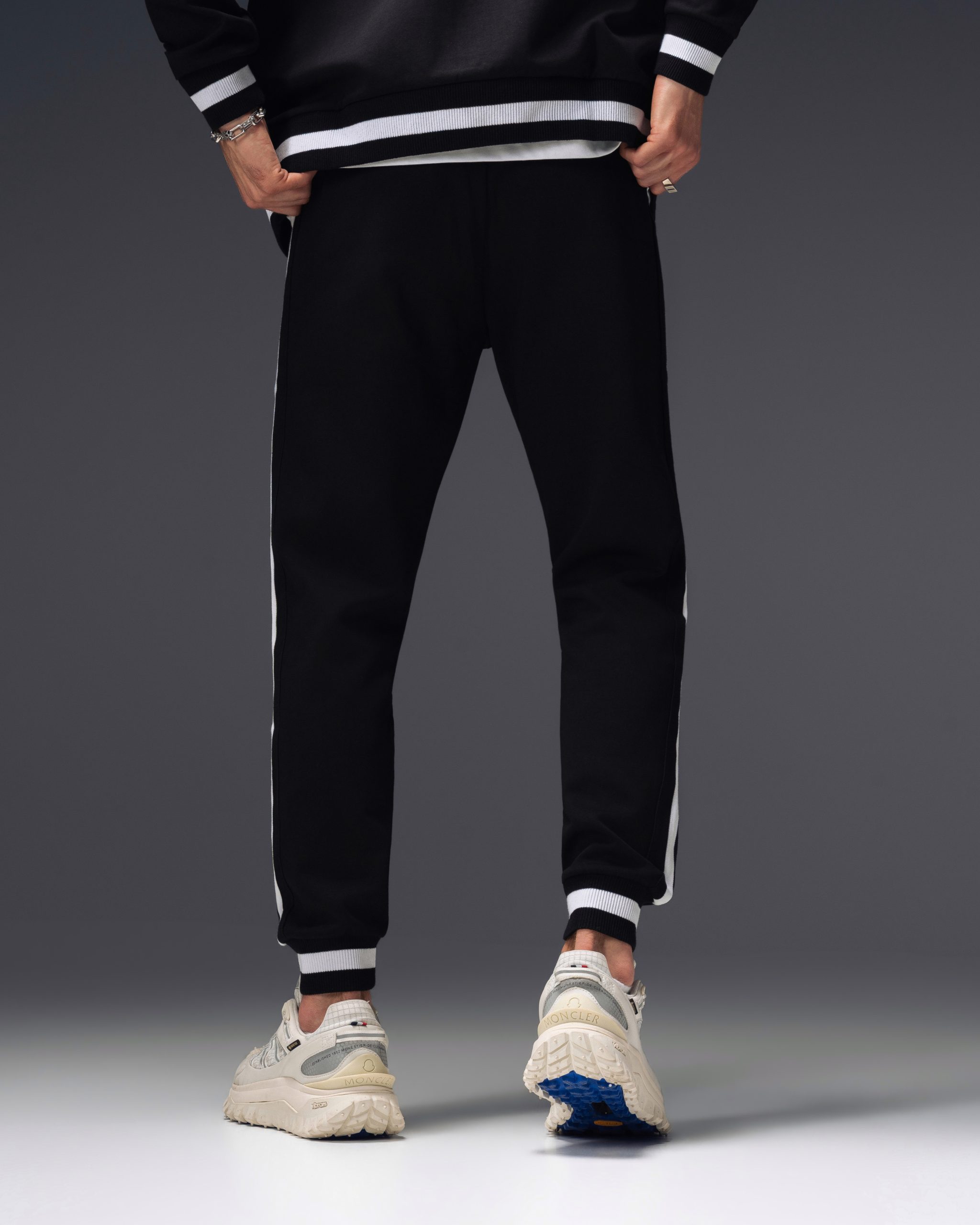 Gucci Black Stripe Tracksuit