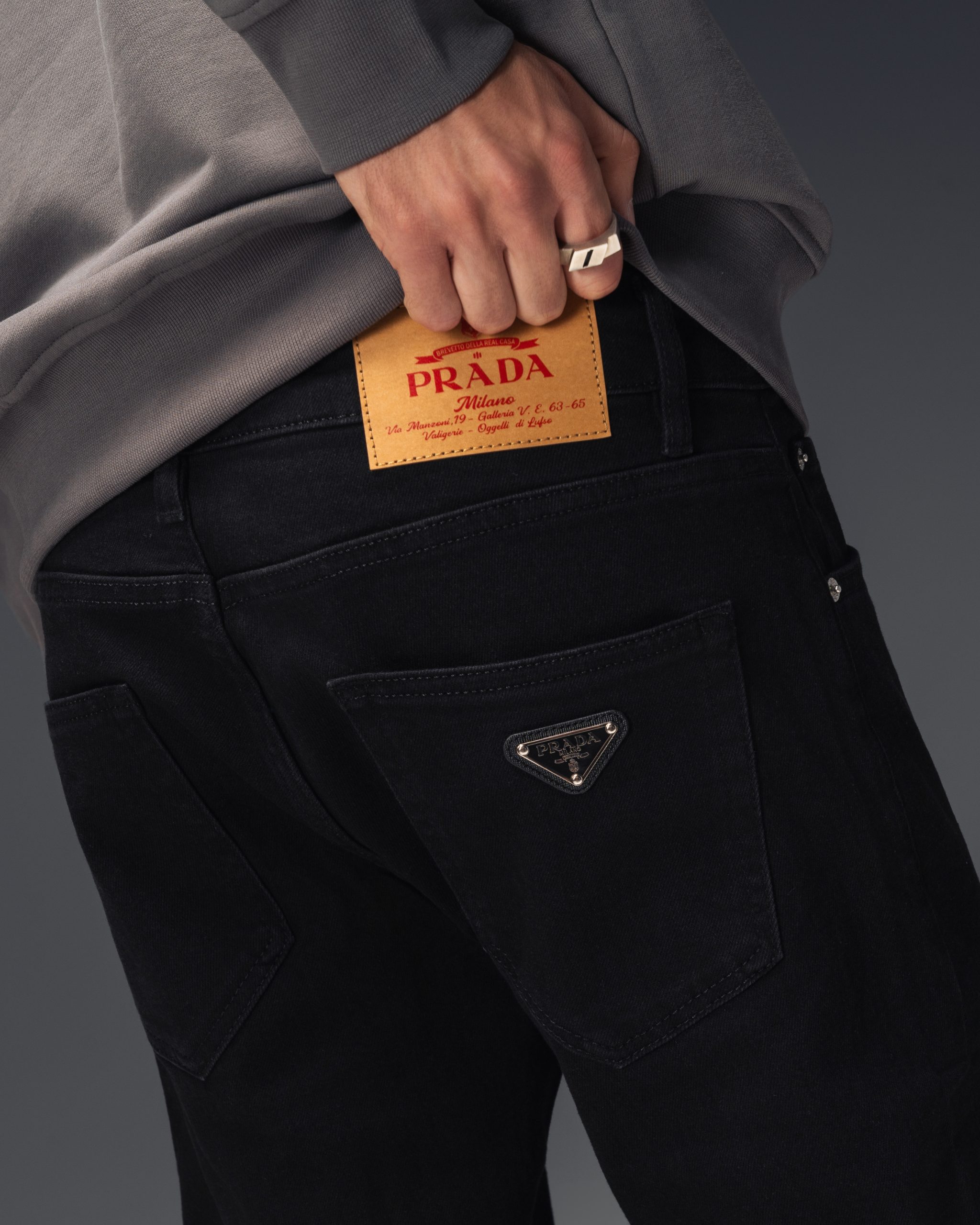 Prada Black Denim Jeans