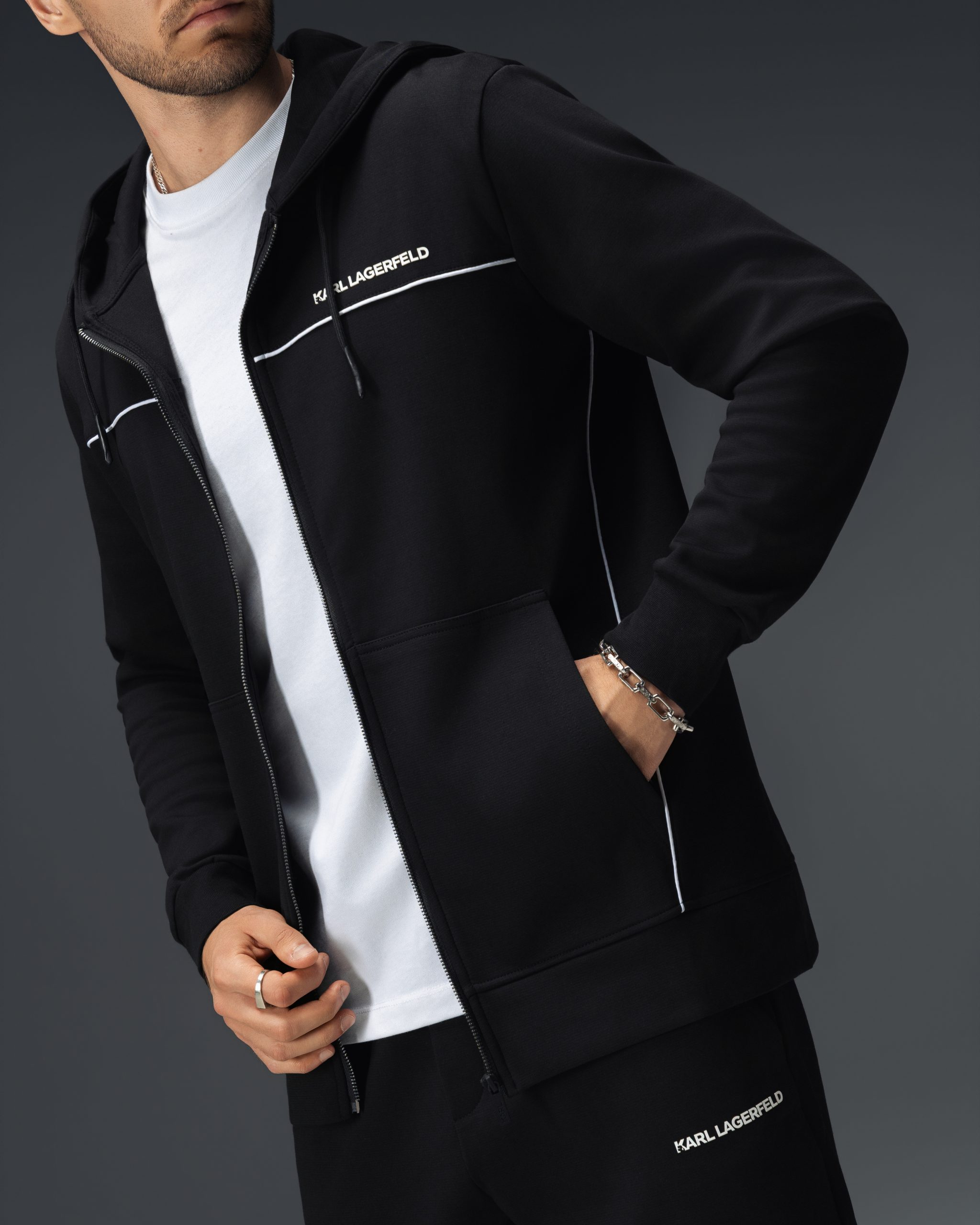 Karl Lagerfeld Signature Tracksuit